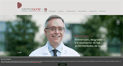 Desktop Screenshot of dermagune.com